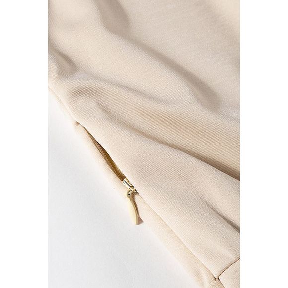 Azura Exchange  Apricot Oh So Glam Belted Wide Leg Jumpsuit - Picture 10 of 15